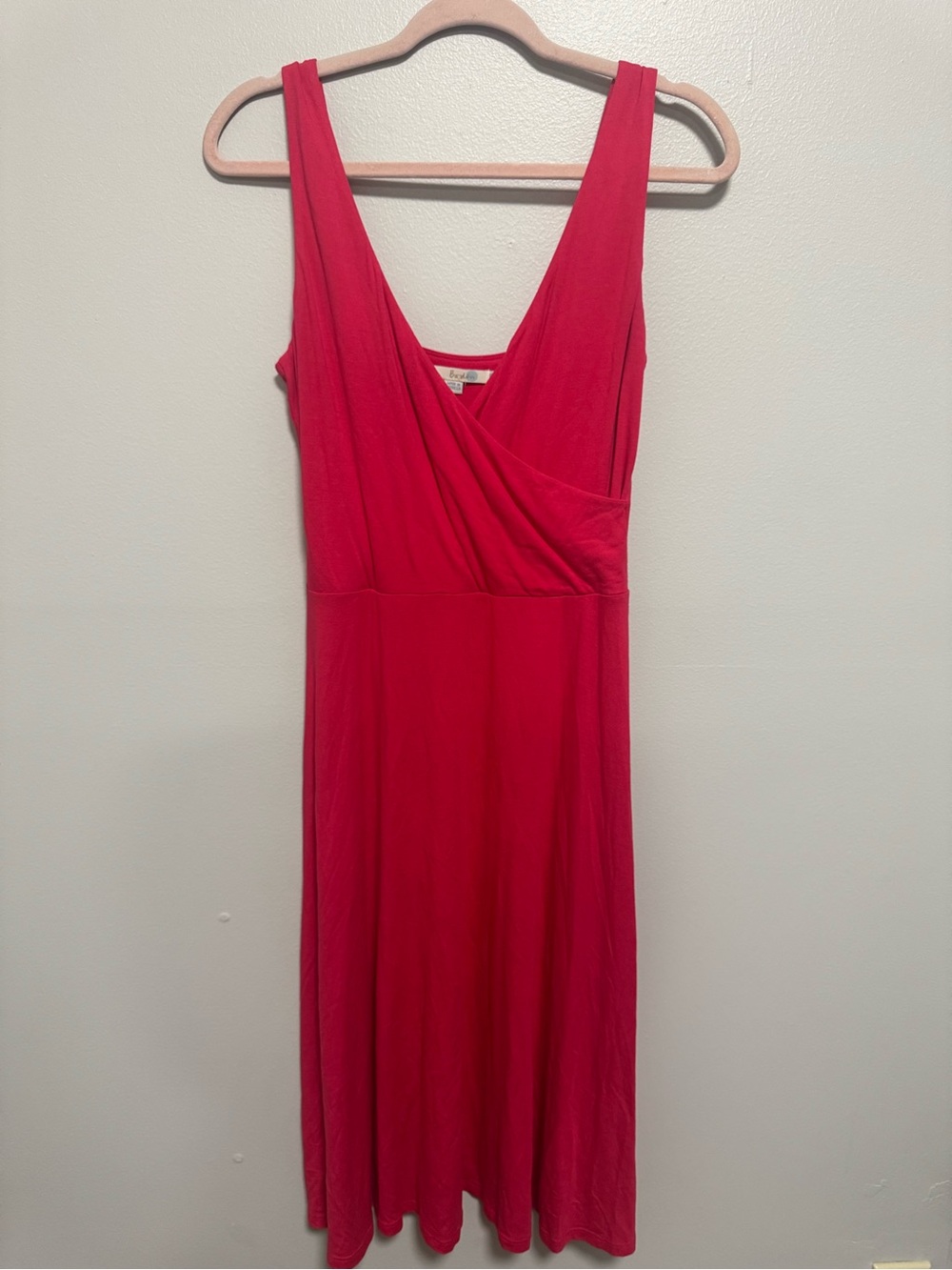 Boden Willa Pink Jersey Knit Midi Dress - Picture 2 of 8